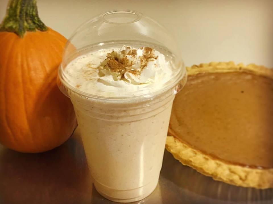 pumpkin spice milkshake