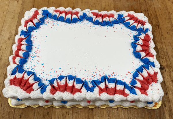Patriotic Sheet Cake