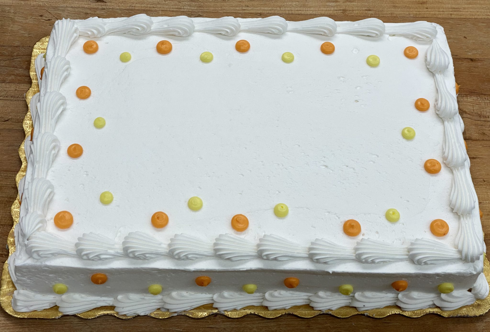 The Birthday Sheet Cake
