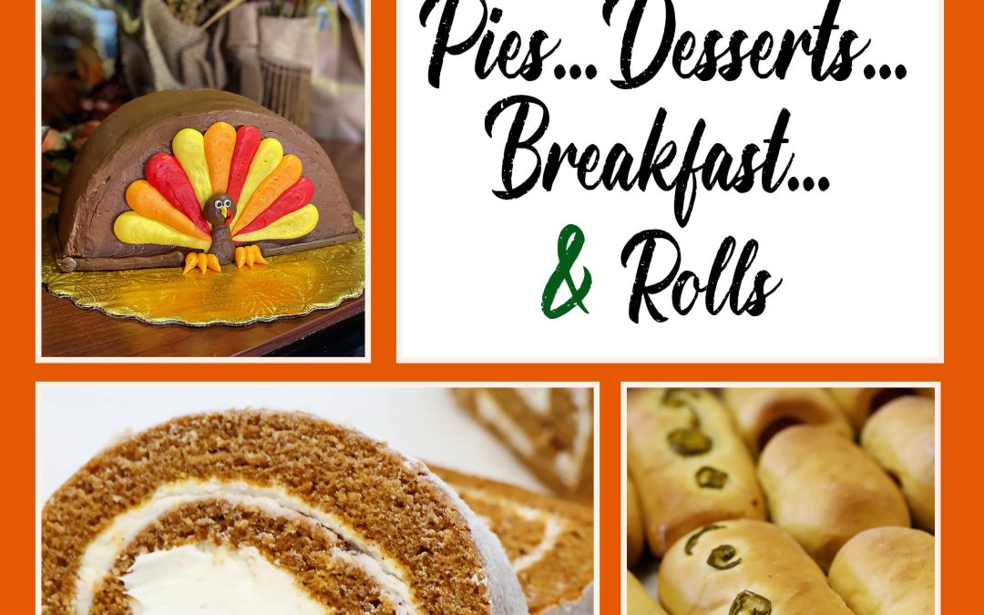 Desserts For Turkey Day? We’ve Got You Covered!