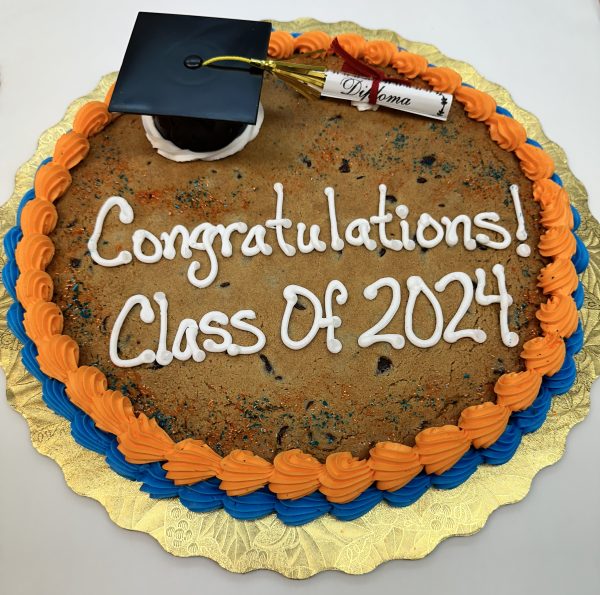 Graduation Cookie Cake