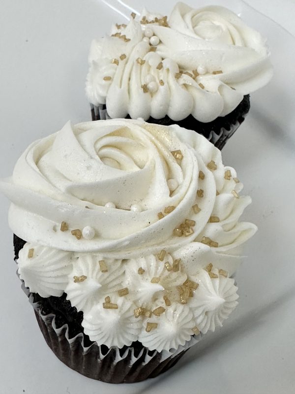 Graduation Flower Cupcakes - Dozen