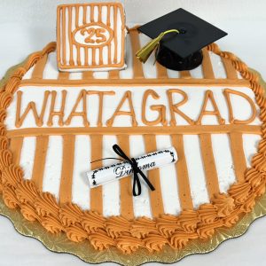 Whata-Grad Cookie Cake
