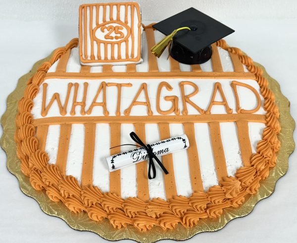 Whata-Grad Cookie Cake