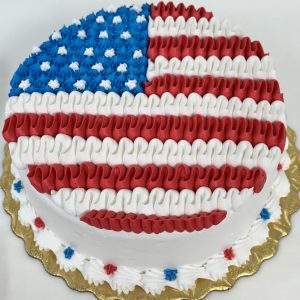 Patriotic 8" Cake