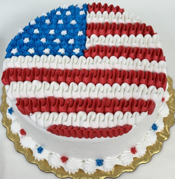 Patriotic 8" Cake