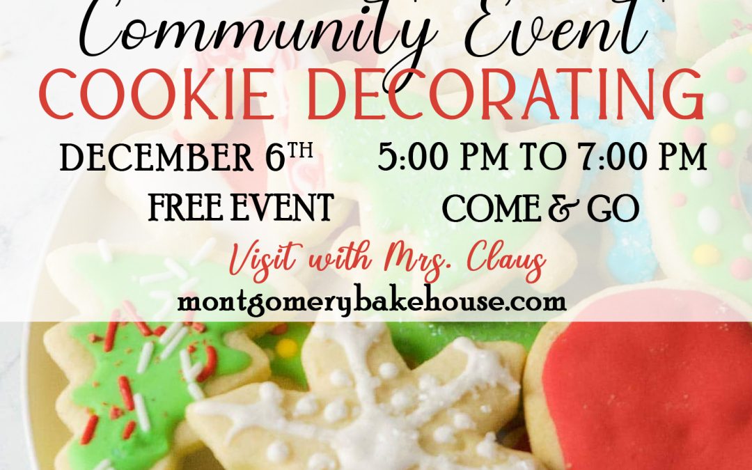 Cookie Decorating Event