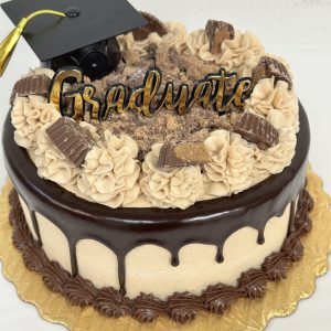 Peanut Butter Delight Cake - Graduation