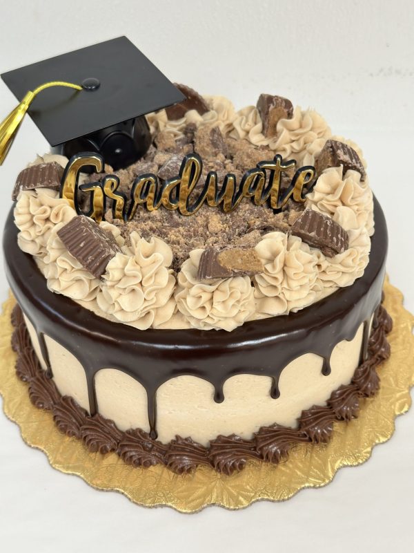 Peanut Butter Delight Cake - Graduation