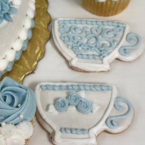 Mother's Day Decorated Cookie Tea Cup qty 6