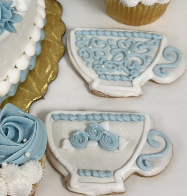 Mother's Day Decorated Cookie Tea Cup qty 6