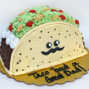 Taco 'bout a Great Dad Cake