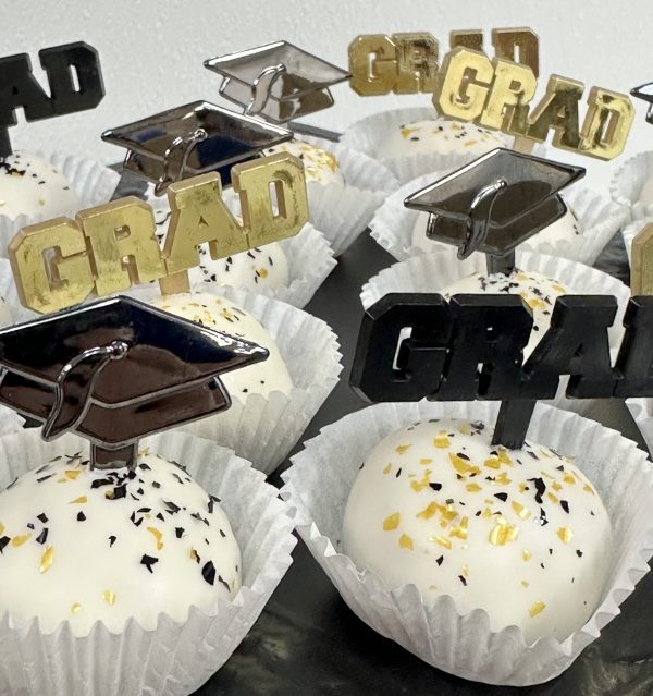Graduation Cake Balls Qty 6