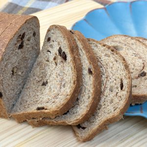Regenerative Whole-Wheat Cinnamon & Raisin Bread
