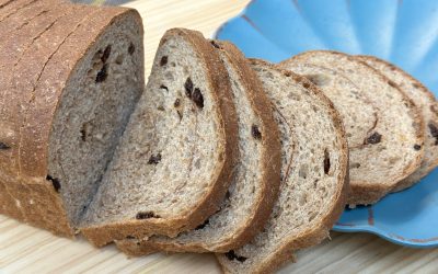 New!  Regenerative Whole Wheat Cinnamon and Raisin Bread